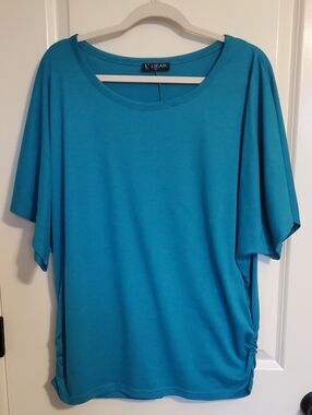 Teal Dolman Sleeve Top - NWOT